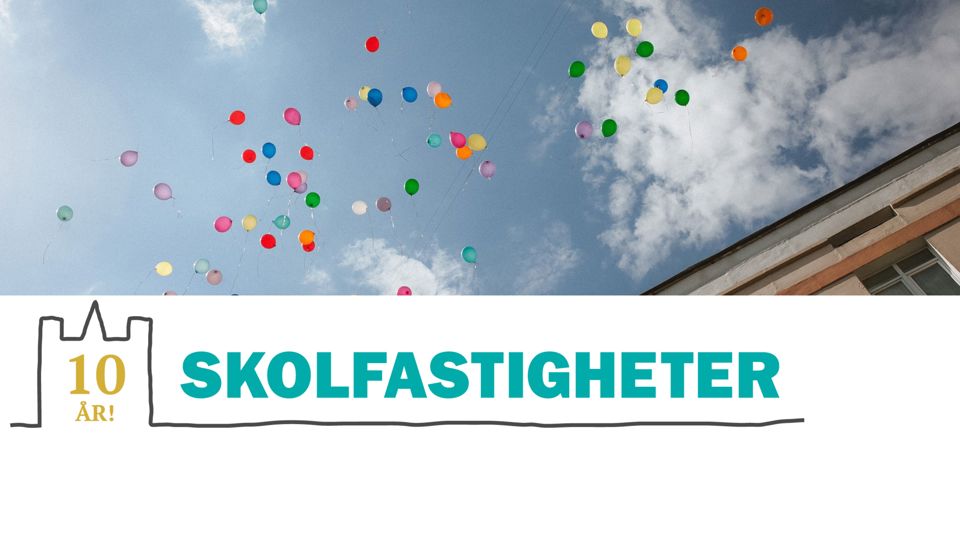 Ballonger och Skolfastigheter logga